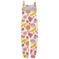 thumbnail image 3 of Kids Rompers Toddler Girls Summer Sleeveless Suspenders Floral Prints Romper Girls' Jumpsuits Yellow 3 Years-4 Years, 3 of 4