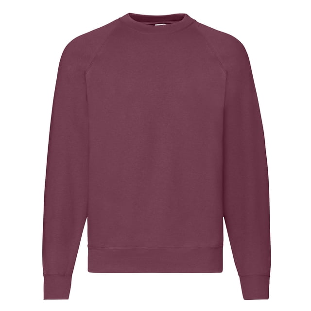 Fruit Of The Loom Mens Classic 80/20 Raglan Sweatshirt