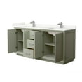 thumbnail image 5 of Wyndham Collection Wcf414172d-Qtz-Unsmxx Strada 72" Free Standing Double Basin Vanity Set, 5 of 7