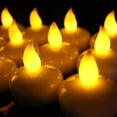 thumbnail image 3 of Floating Tea Light, Yellow Light LED Tea Lights Waterproof  For Wedding, 3 of 8