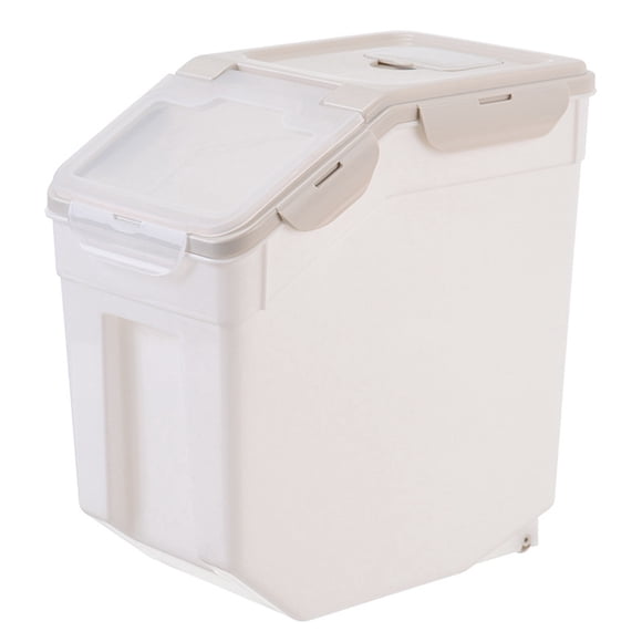 Dadatutu 10Kg/15Kg Multi-Function Sealed Insect-Proof and Rice Storage Box, Large Pantry Storage, Bpa Free, Airtight Food Storage Containers Food Container for Rice Flour Grain Pet