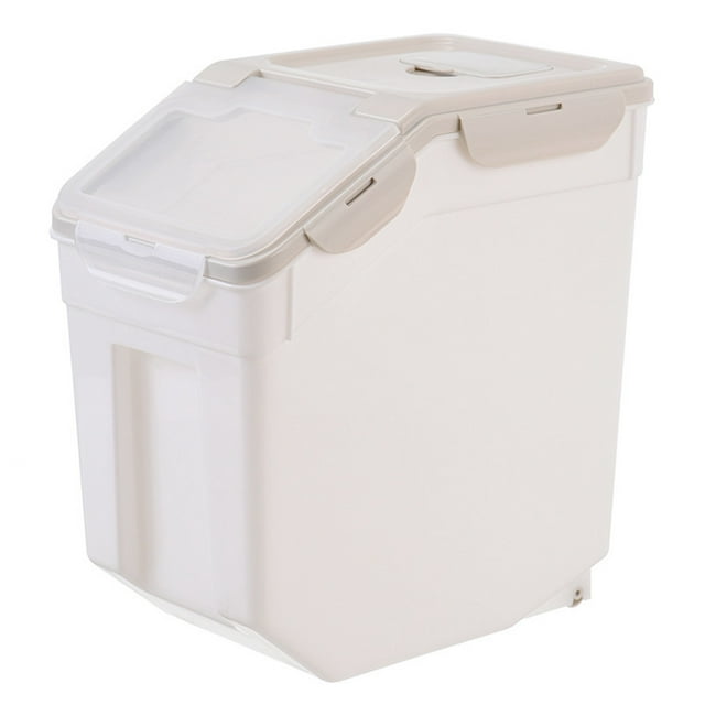 EGNMCR 10kg/15kg Multi-function Sealed Insect-proof And Rice Storage Box rice storage