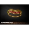 thumbnail image 2 of Glowneon Hot Dog Neon Sign, Hot Dog Led Sign, Fast Food Shop Decor, Hot Dog Sign Decor, 2 of 4