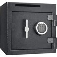 thumbnail image 2 of Winbest Steel Digital Keypad Cash Drop Front Loaded Depository Safe Drop Box Storage 1.12 cubic ft, 2 of 4