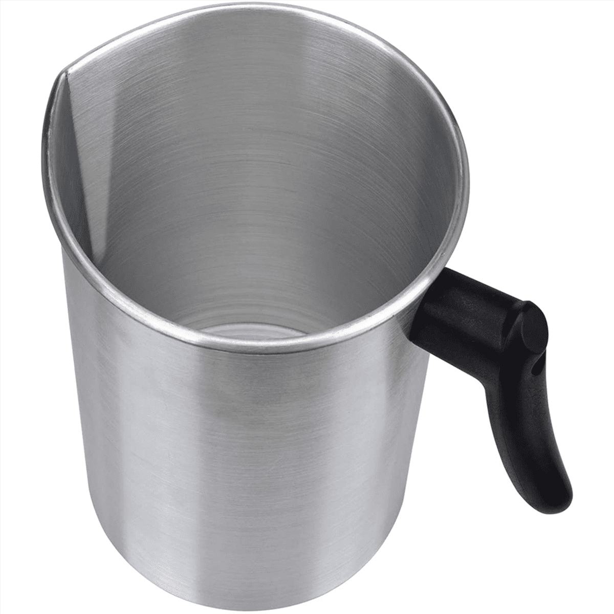 3X 4 Pounds Candle Making Pouring Pot,Aluminum Construction Candle Making Pitcher Pouring Spout Wax Melting Pot,3 x Candle Making Pouring Pot,Silver