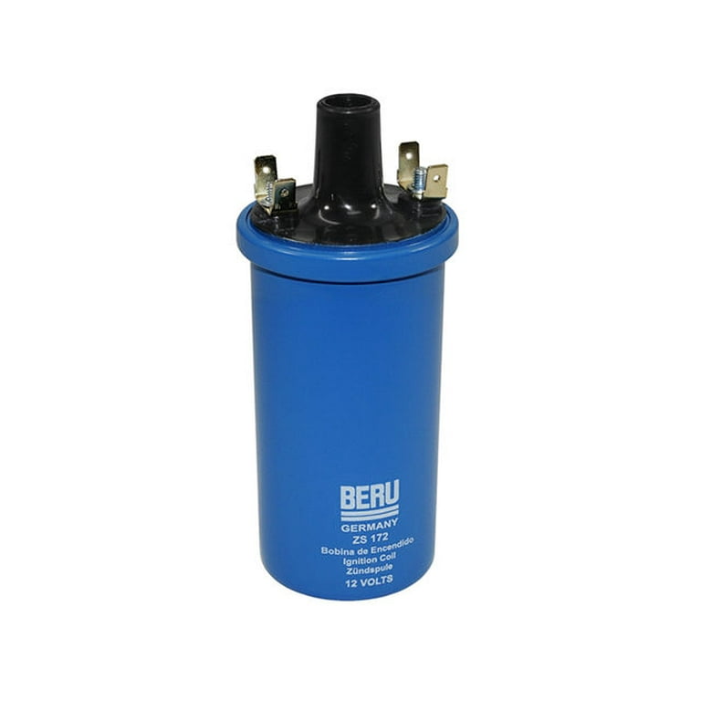 Ignition Coil - 12-Volt - Filled - Blue - Compatible with 1967