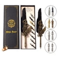 thumbnail image 4 of Ensemble Rétro de Stylos à Trempette à Plumes, Stylo à Plume Vintage, Steampunk Mécanique, 4 of 7