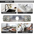 thumbnail image 7 of Coolnut Winter Angel Gifts Sink Splash Guard for Faucet 2 Packs Faucet Absorbent Mats, Christmas Tree Faucet Handle Drip Catcher Quickly Drying Mat for Kitchen Counter Bathroom, 14.9"x5.5", 7 of 7