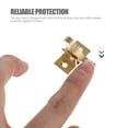 thumbnail image 4 of Minkissy 4 Sets Metal Door Latches Brass Rustic Design for Business Owners, 4 of 6