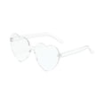 thumbnail image 1 of kurtrusly Peach Heart Sunglasses, 1 of 9
