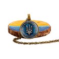 thumbnail image 1 of Guardurnaity Collar con patrón de tridente de bandera ucraniana de estilo vintage – Cadena de suéter con dije de joyería clásica Ropa, zapatos y accesorios Miscelánea bronce, 1 of 6