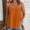Orange, variant on Womens Tank Tops Loose Fit Sevevn Women Round Neck Fashion Sleeveless Comfortable Sling
