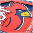 thumbnail image 2 of YTF MLB St. Louis Cardinals 3D Logo Series Wall Art 12x12, 2 of 4