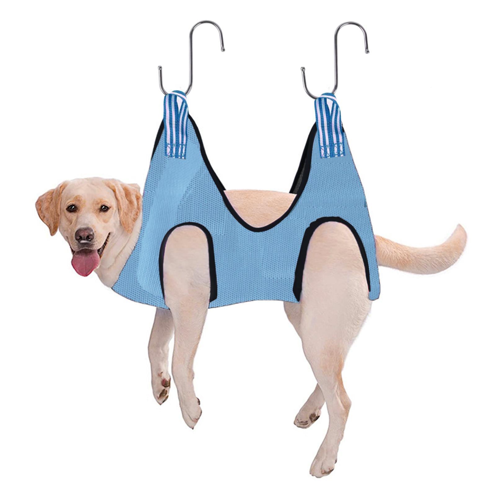 Vaveren 3x Portable Cat Grooming Hammock Helper Restraint Bag Bathing Harness Breathable Dog for Nail Trimming Washing Pet Supplies Cleaning Nail Clip
