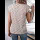 thumbnail image 5 of Blusas de Verano para Mujer, Informales, de Cuello Redondo, de Punto Gofre, con Mangas , Blusas Holgadas. Albaricoque M, 5 of 6