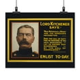 thumbnail image 2 of Print: Lord Kitchener Says: Enlist To-Day, 1915, 2 of 4