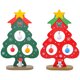 thumbnail image 3 of 2pc Wooden Mini Xmas Tree Interior Decoration Mini Christmas Tree Ornaments Home for Tabletop Decoration Ornamen, 3 of 5