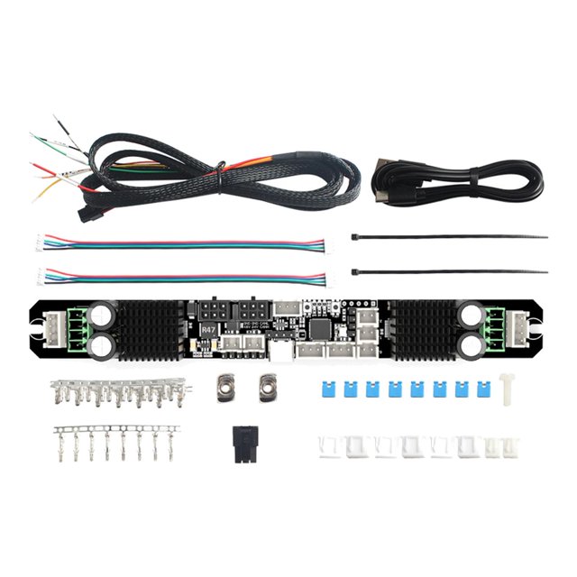 Conjunto de placa base de impresora 3D Reemplazo práctico de piezas de entrada de 48 V y 24 V Accesorios para V2.0