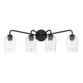 thumbnail image 3 of 56104-FB Craftmade Lighting Shayna - 4 Light Bath Vanity In Transitional Style-10.75 Inches Tall and 30.88 Inche Wide-Flat Black Finish, 3 of 12
