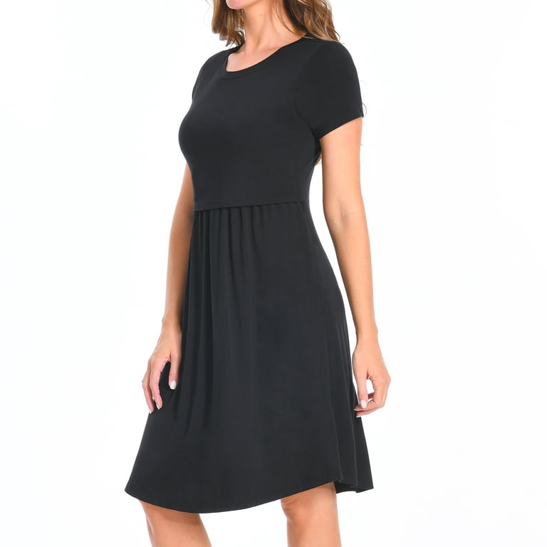 slim fit dress slacks Liv Maternity & Nursing Dress