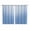 SteelBlue, variant on Blue Ombre Kitchen Curtains 72 Inch Length, Modern Minimalist Gradient Aesthetic Grommet Top Bedroom Living Room Curtains, Light Filtering Cafe Curtain Drapes 2 Panels Set 104''x72''