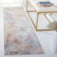 thumbnail image 2 of SAFAVIEH Vintage Persian Orville Abstract Polyester Runner Rug, Blue/Rust, 2'2" x 8', 2 of 8