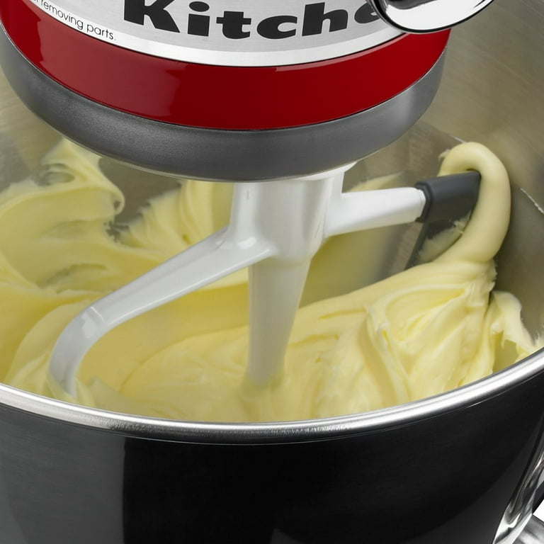 KitchenAid KFE5T Flex Edge Beater Dishwasher Safe, White, Size: 