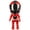 Red, variant on Mini Mo-to Helmet Heroes Transforming Action Figure with Hidden Racer, Articulated Robot Motorcycle Helmet Ornament for Desk Decor, Creative Gift for Biker and Motorcycle Enthusiasts