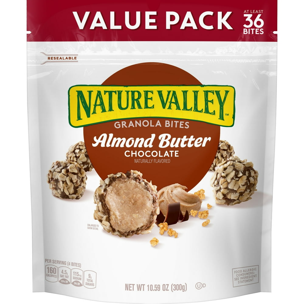 Nature Valley Almond Butter Chocolate Granola Bites Value Pack