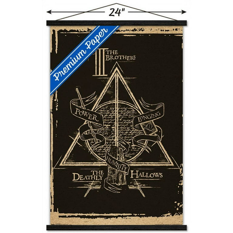 Harry Potter - Deathly Hallows - The Brothers - Symbol Wall Poster