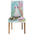 thumbnail image 2 of ABPHQTO You are My Sweet Cupcake - Funda protectora para silla elástica para comedor, hotel, boda, fiesta, juego de 6, 2 of 4