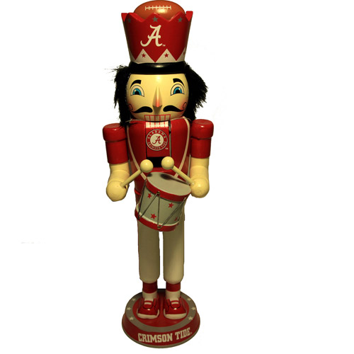 Forever Collectables NCAA Nutcracker, University of Alabama Crimson
