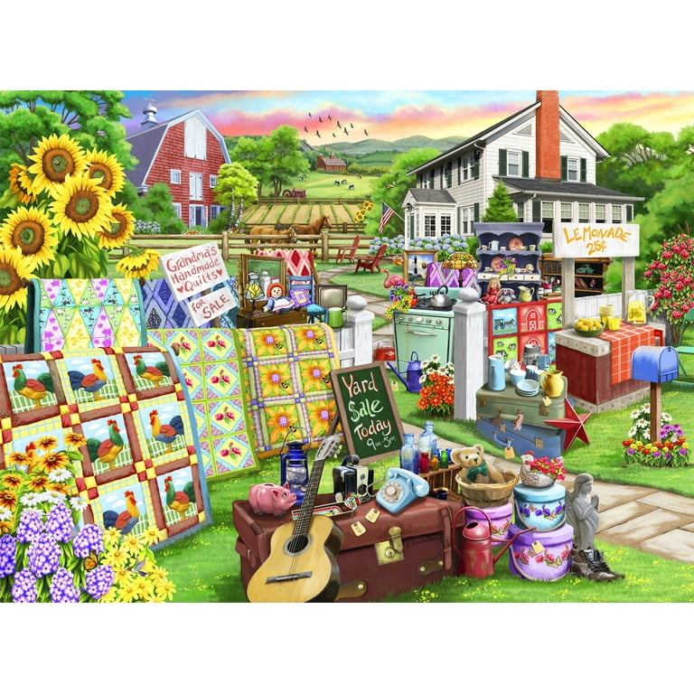 Buffalo Games 1000-Piece Country Life Country Store Jigsaw Puzzle