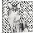 thumbnail image 1 of ARTCANVAS Somali Cat Breed Dots Canvas Art Print - Size: 36" x 36" (1.50" Deep), 1 of 9