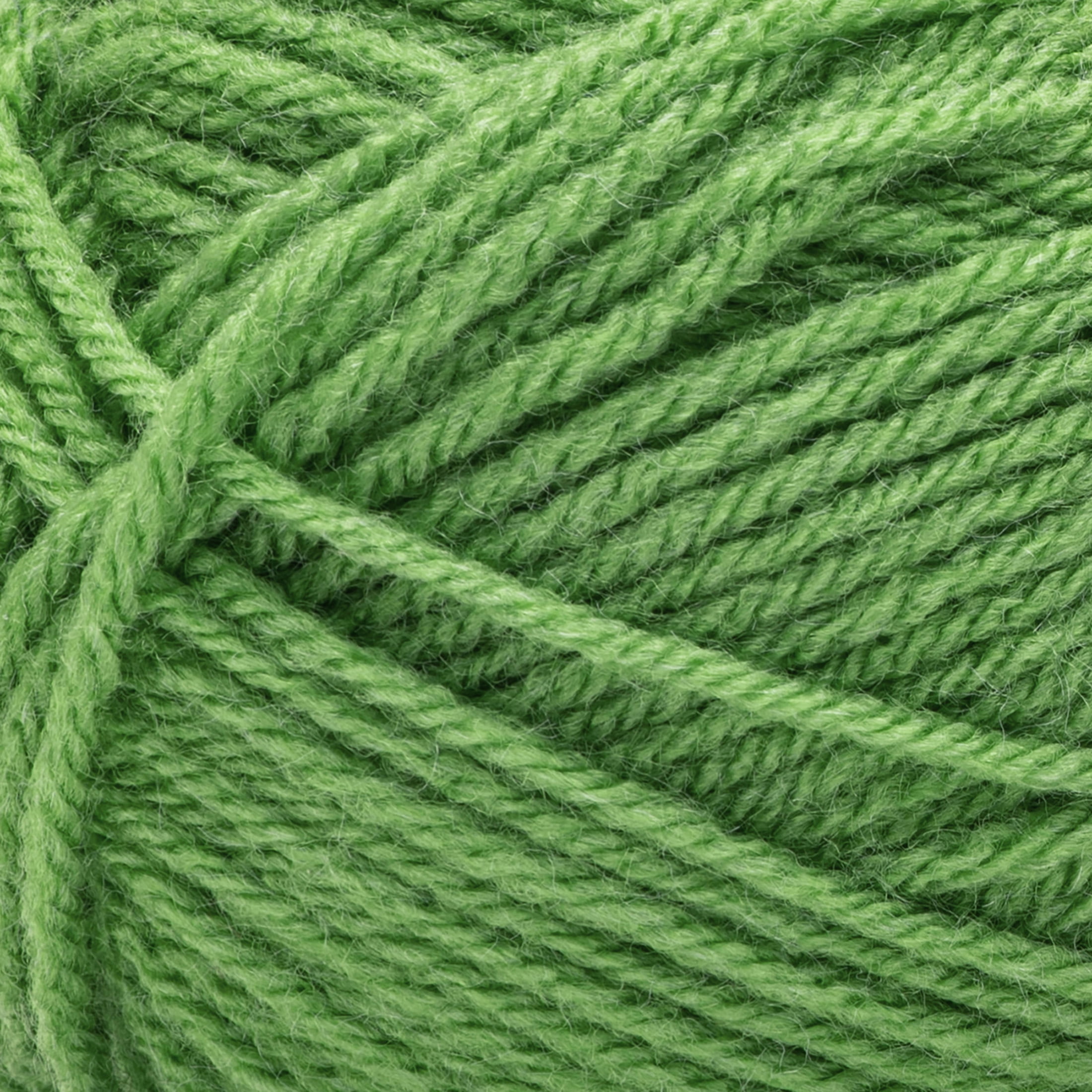 Loops & Threads Guacamole Impeccable Solid Yarn - Medium Weight Yarn for Knitting, Crochet, Weaving, Arts & Crafts, 18 Pack