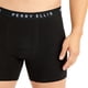 thumbnail image 5 of Calzoncillos tipo bóxer Perry Ellis de algodón elástico para hombre, paquete de 5, color negro, 5 of 5