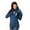 Blue, variant on Women's Nursing Maternity Long Sleeves Hooded Breastfeeding Hoodie Sweatshirts Blouse