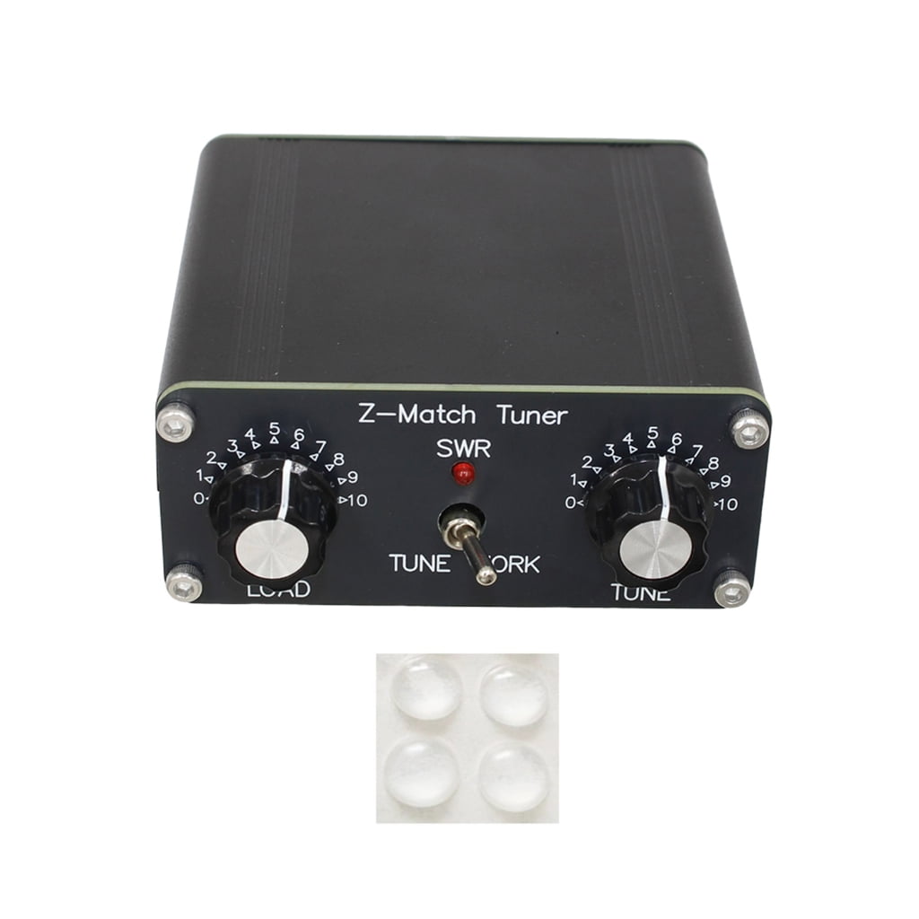 T-HOTLYST Portable Manual Antennas Tuner Suitable for Long Line And Coaxial Antennas QRP with High Efficiency and Low Loss Design