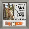 thumbnail image 2 of Dog Memorial Picture Frame 9x9inch with Photo Clip & Collar Holder, 2 of 9