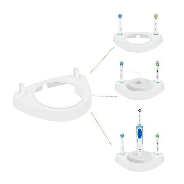 EeaseMX Soporte para cabezales de cepillo de dientes eléctrico