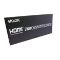 thumbnail image 3 of axGear 2X8 HDMI 3D True Matrix Switch Splitter 2 In Source 8 Out Display W/ Remote 4K, 3 of 4