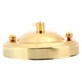 thumbnail image 4 of 2PCS Iron Ceiling Light Canopy Hook Chandelier Plate Holder Decoration DIY Fitting AccessoryGold, 4 of 11