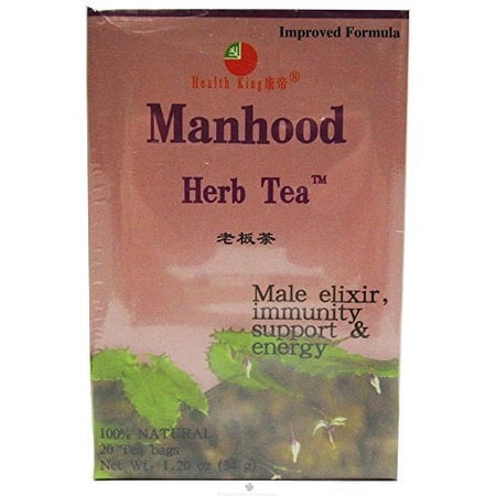 Health King Manhood Tea Bags  20 Count