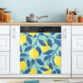 thumbnail image 4 of Coolnut Yellow Lemon Dishwasher Magnet Cover, Anti-Scratch Magnetic Stickers for Fridge Dishwasher Panel, Home Kitchen Personalized Home Decor, 4 of 4