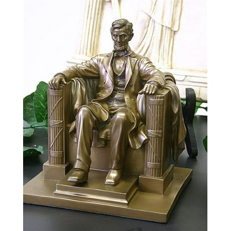 8.13 Inch Abraham Lincoln Washington DC Memorial Statue (Best Washington Dc Suburbs For Families)