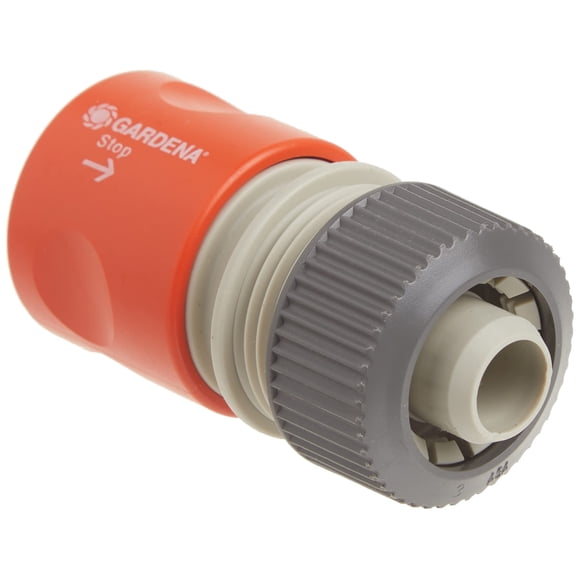Conector de reparación de mangueras Gardena 32914 5/8 pulgadas con tope de agua
