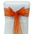 thumbnail image 1 of Darling Souvenir Pack Of 25 Satin Chair Sashes Bow Sash For Wedding & Events Supplies Party Decoration Chair Cover Sash - Colors Available, 1 of 5