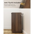 thumbnail image 2 of EYYTHUNG Buffet Storage Cabinet Set of 3, Sideboard Accent Cabinet Modern Credenza, Console Table, Brown, 2 of 7
