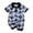Blue, variant on Baby Girls' One-piece Rompers Cartoon 2 T Boys Clothing Sets Cow Print Romper Sweatshirt Playwear 12m Farm Animal Design Matching Outfits for Kids
