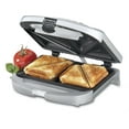 thumbnail image 2 of CUISINART  Dual-Sandwich Nonstick Electric Grill, Silver, 2 of 4